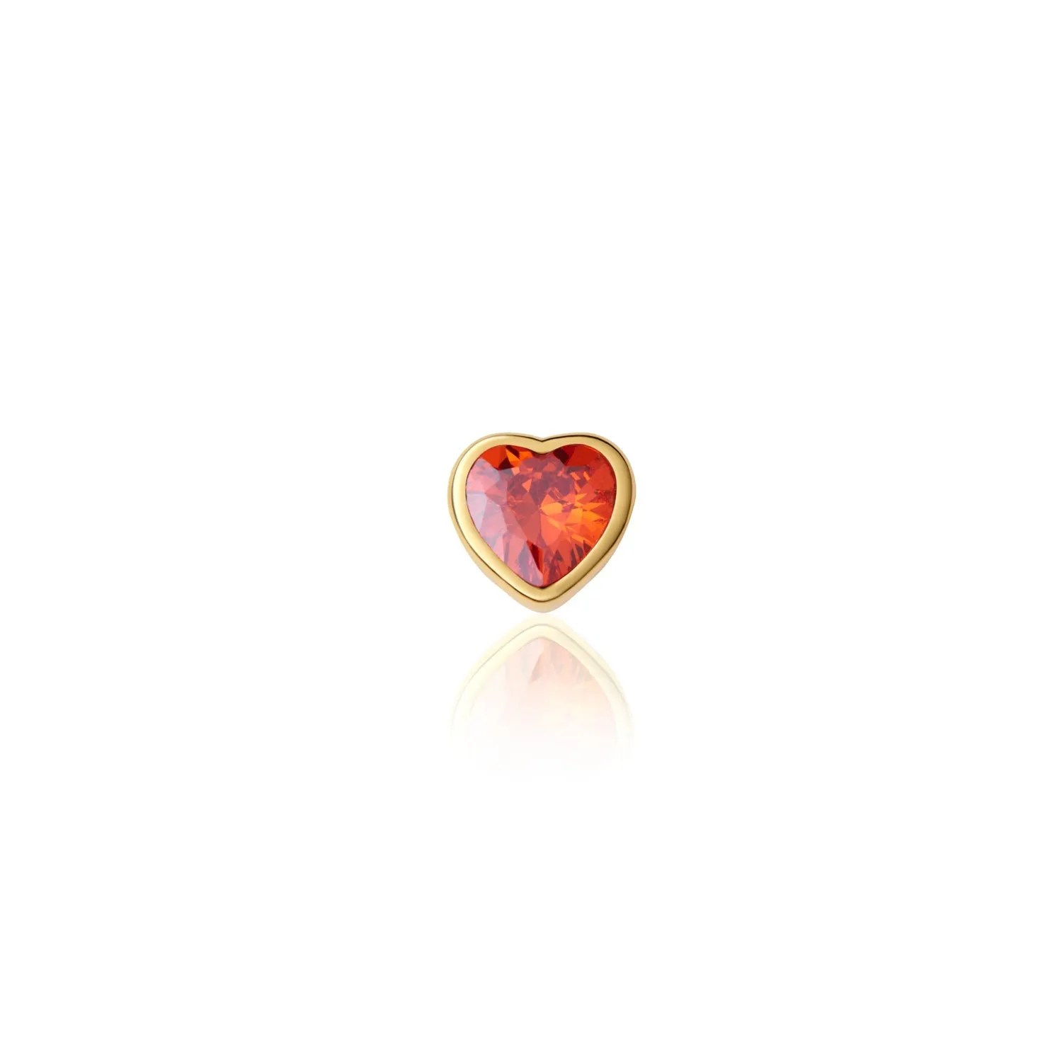 Fixed Charm - Heart Birthstone Charms (Gold) sold by Abbott Lyon product image thumbnail 2