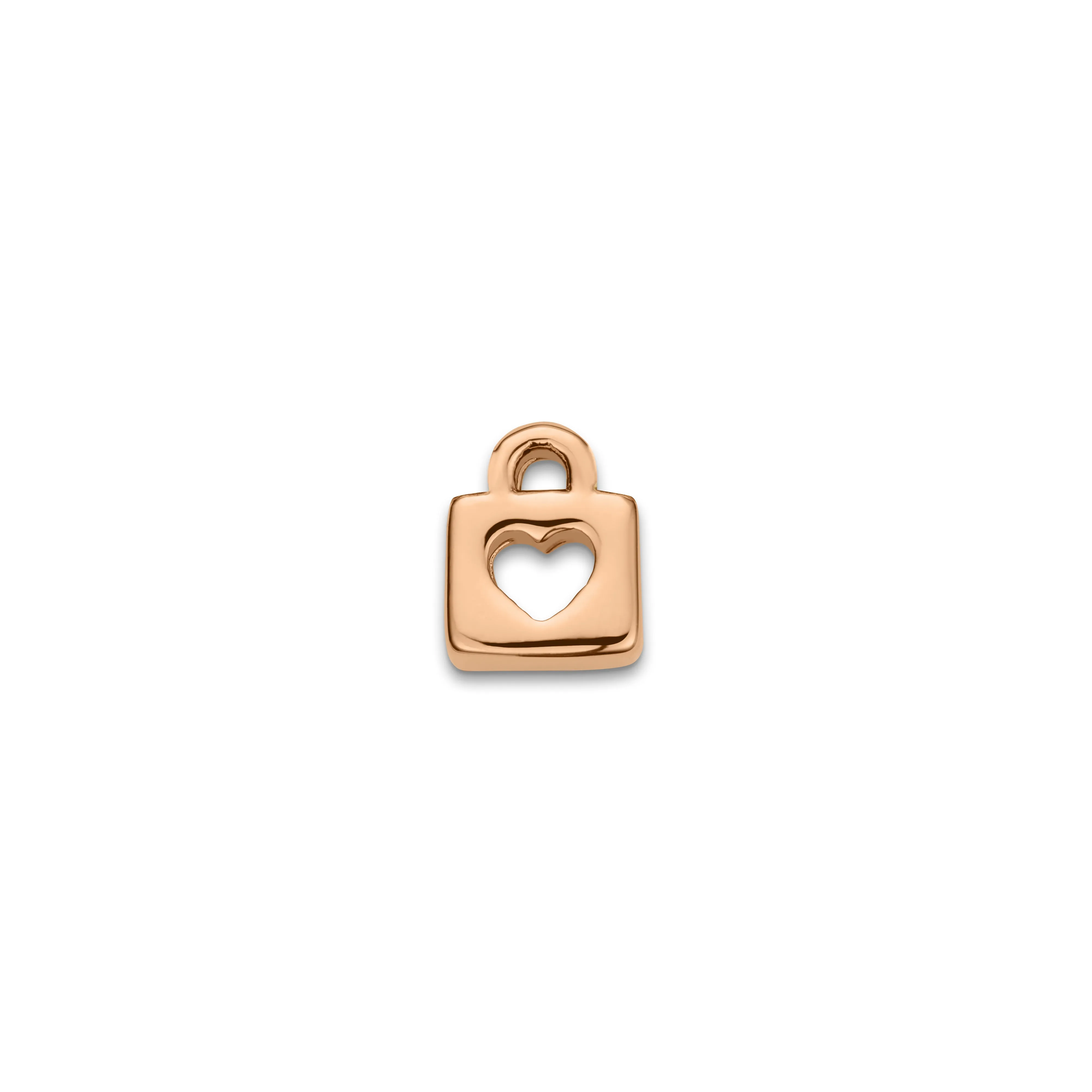 Made Mine Charms - Padlock Charm (Rose Gold) sold by Abbott Lyon