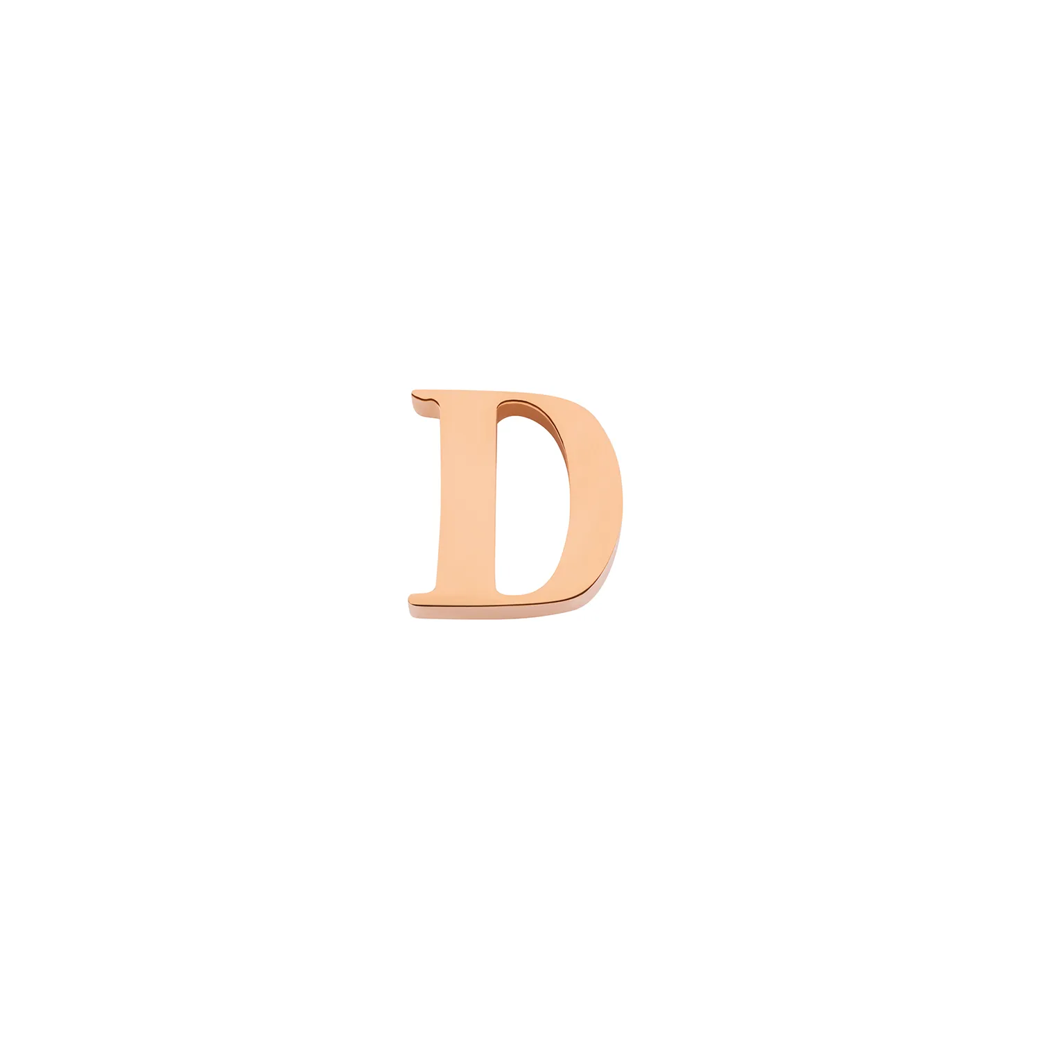 Made Mine Charms - Didot Initial Charm (Rose Gold) sold by Abbott Lyon product image thumbnail 5