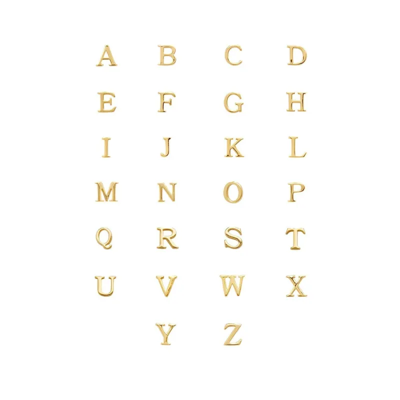 Made Mine Charms - Didot Initial Charm (Gold) sold by Abbott Lyon