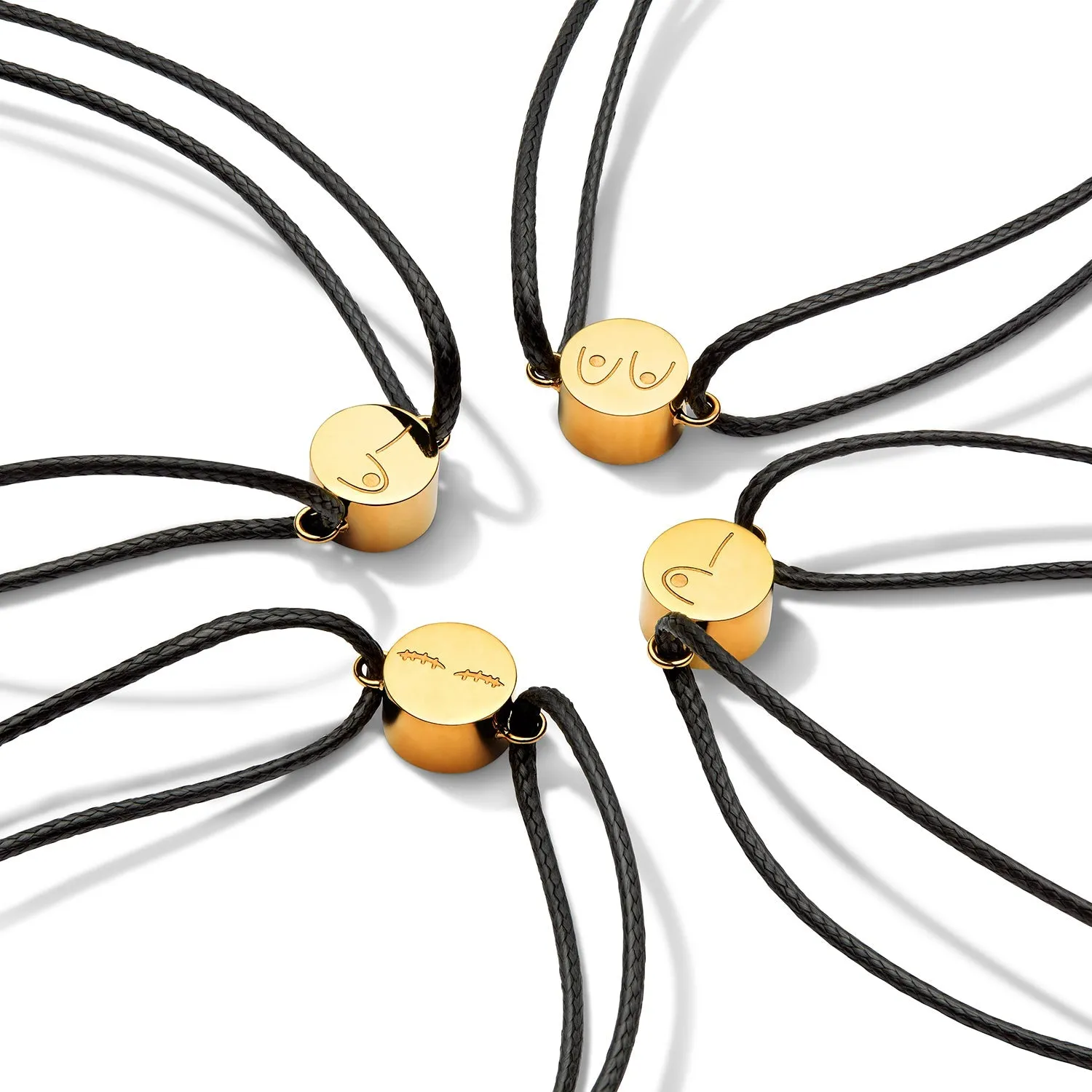 CoppaFeel! Charms for Charity Bracelet (Gold) sold by Abbott Lyon product image thumbnail 4