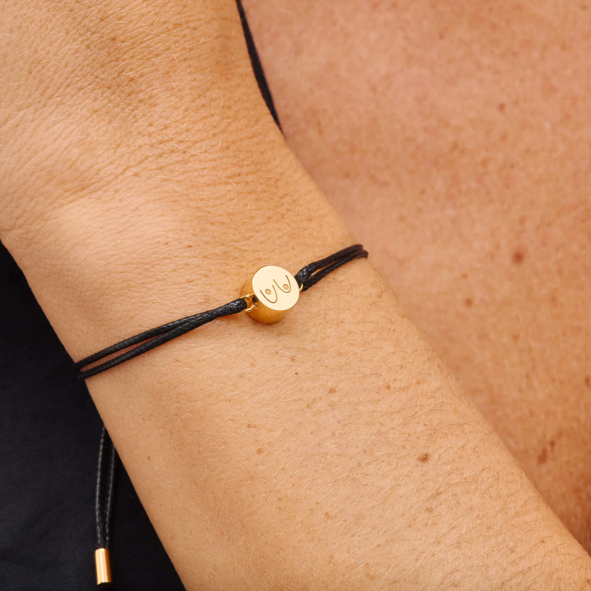 CoppaFeel! Charms for Charity Bracelet (Gold) sold by Abbott Lyon product image thumbnail 2