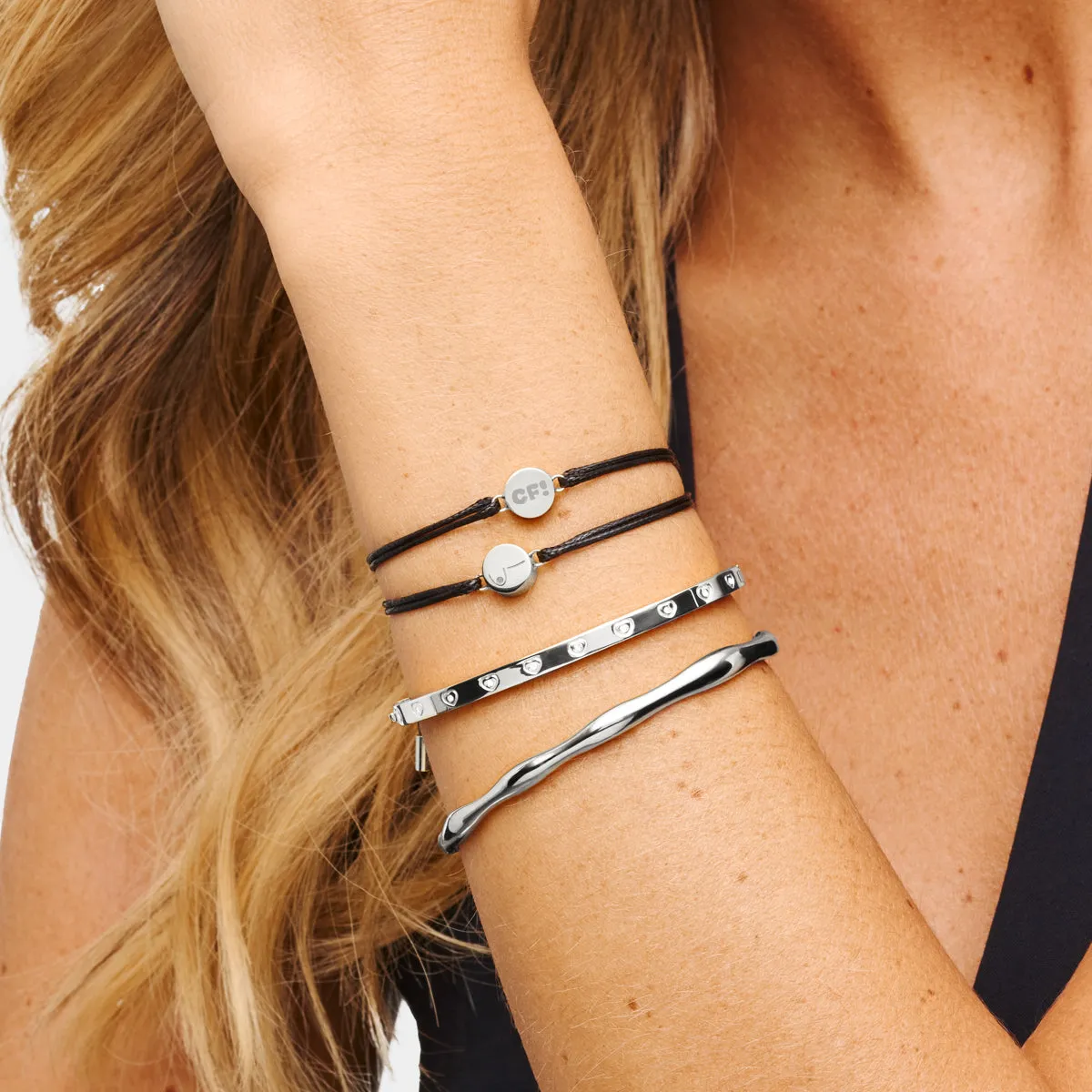 CoppaFeel! Charms for Charity Bracelet (Silver) sold by Abbott Lyon product image thumbnail 3