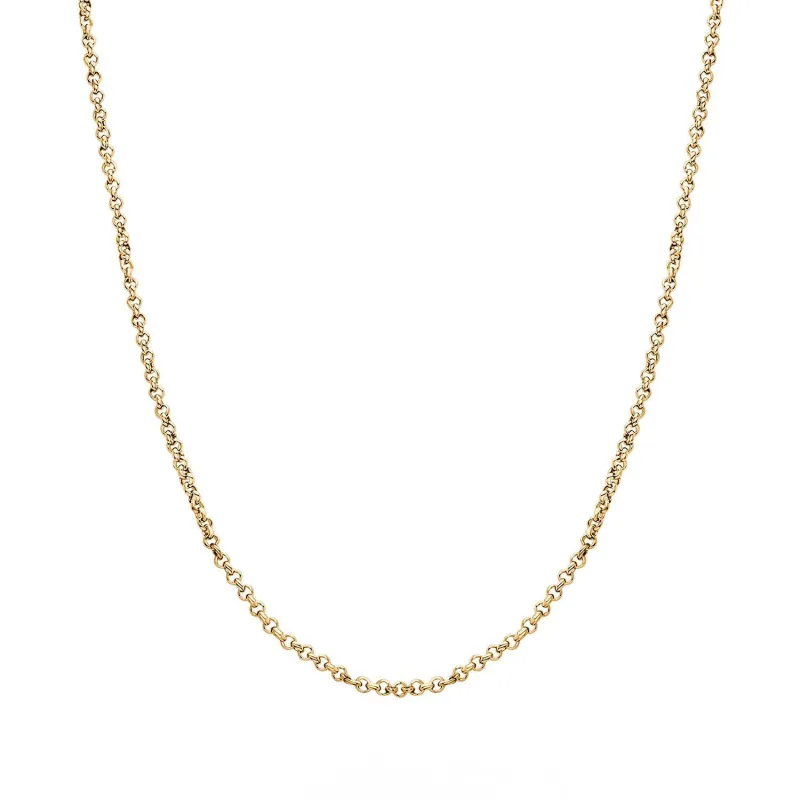 Layering Box Chain Necklace (Gold) sold by Abbott Lyon