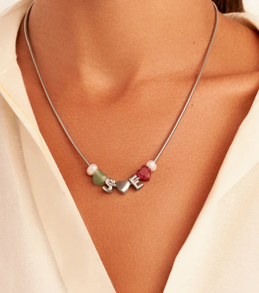 Heart Birthstone Necklace Charm sold by Abbott Lyon product image thumbnail 4