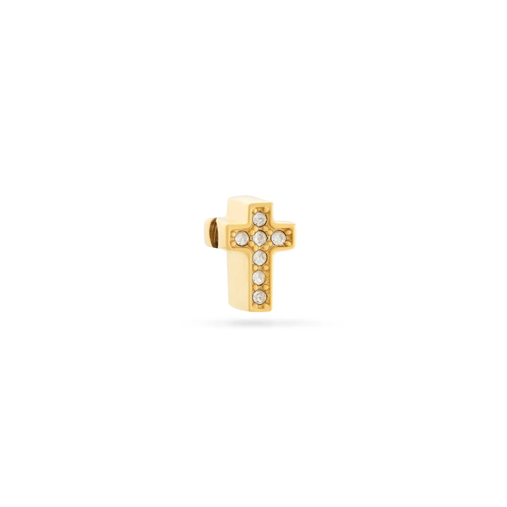 Cross Necklace Charm (Gold) sold by Abbott Lyon