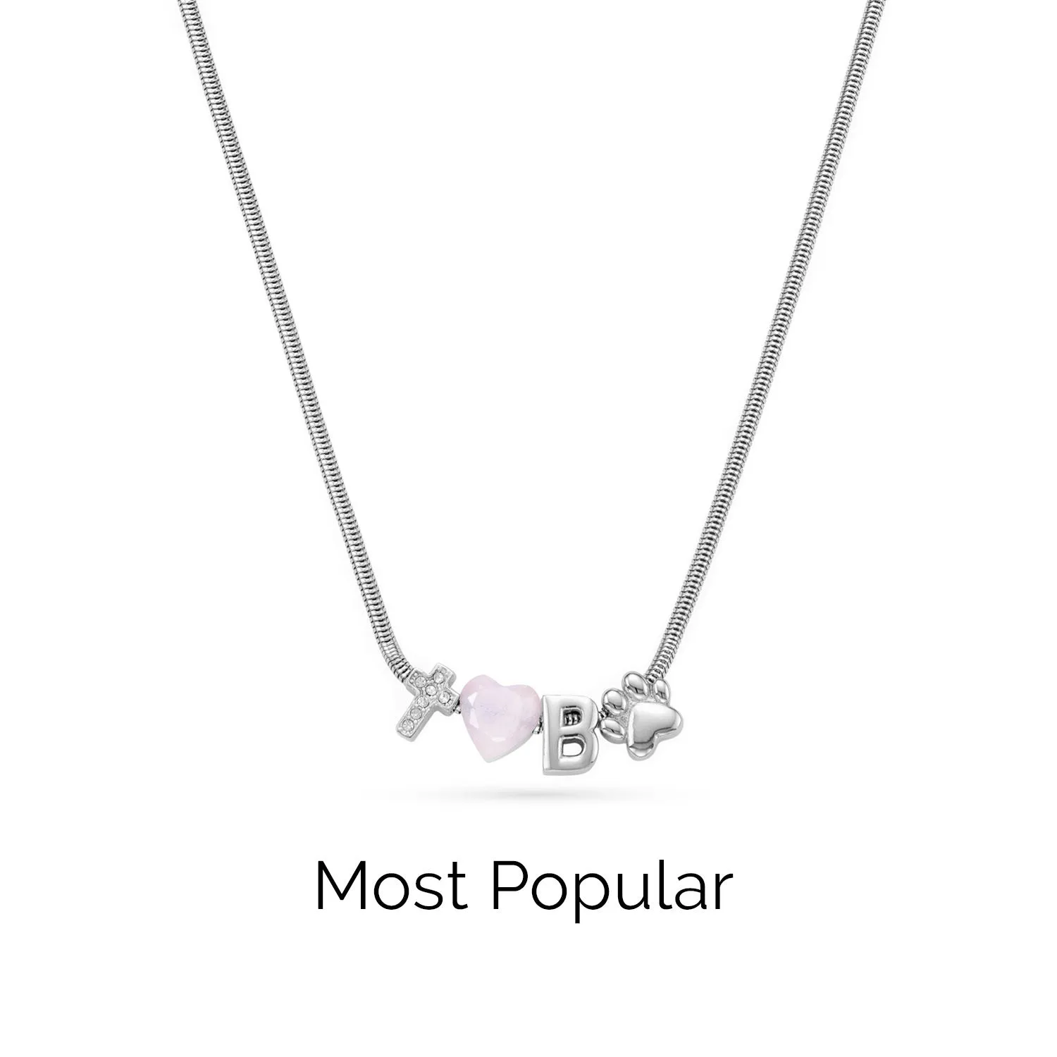 The Charm Necklace (Silver) sold by Abbott Lyon product image thumbnail 3