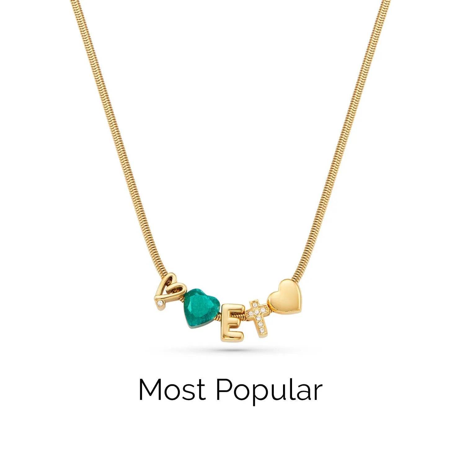 The Charm Necklace (Gold) sold by Abbott Lyon product image thumbnail 3