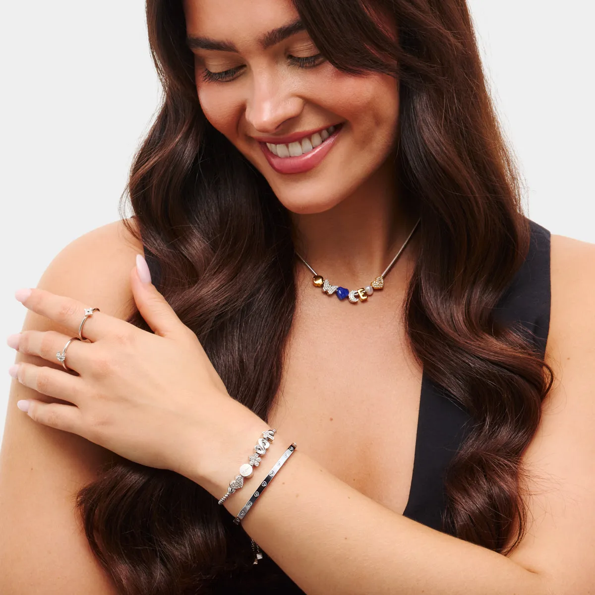 The Charm Necklace (Silver) sold by Abbott Lyon product image thumbnail 5