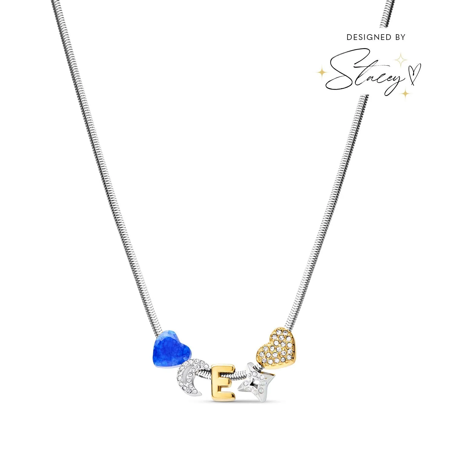 The Charm Necklace (Silver) sold by Abbott Lyon