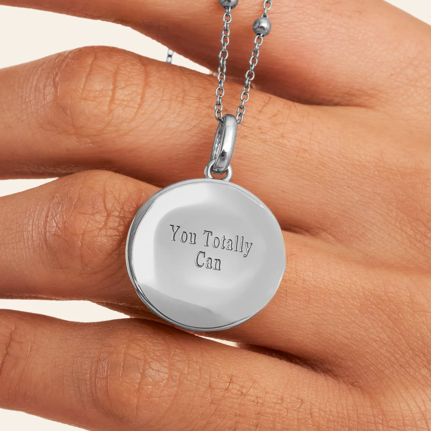 Custom Zodiac Coin Necklace (Silver) sold by Abbott Lyon product image thumbnail 4