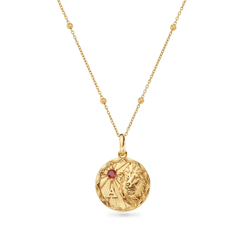 Layering Sphere Chain Necklace (Gold) sold by Abbott Lyon