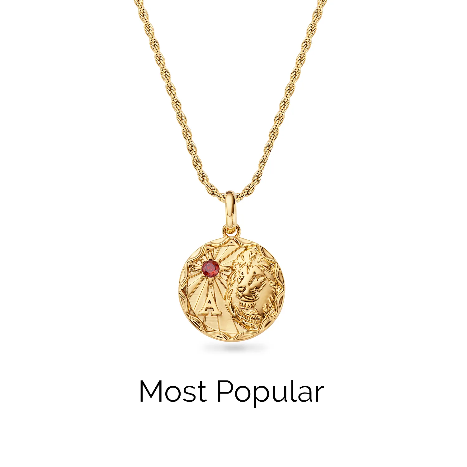 Layering Small Rope Chain Necklace (Gold) sold by Abbott Lyon product image thumbnail 2