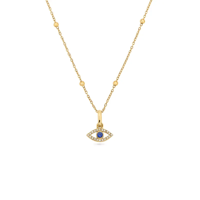 Evil Eye Necklace (Gold) made by Abbott Lyon