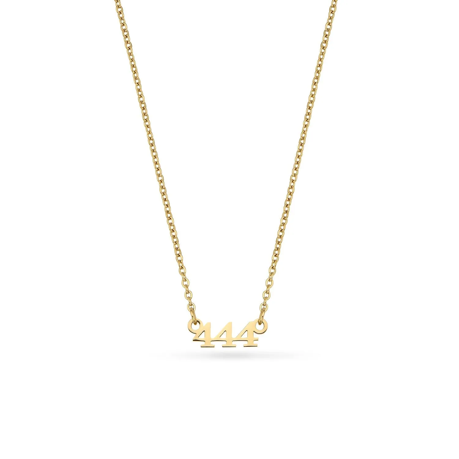 Angel Number Necklace (Gold) sold by Abbott Lyon