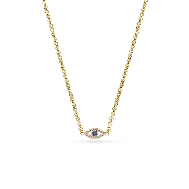 Custom Evil Eye Necklace (Gold) sold by Abbott Lyon