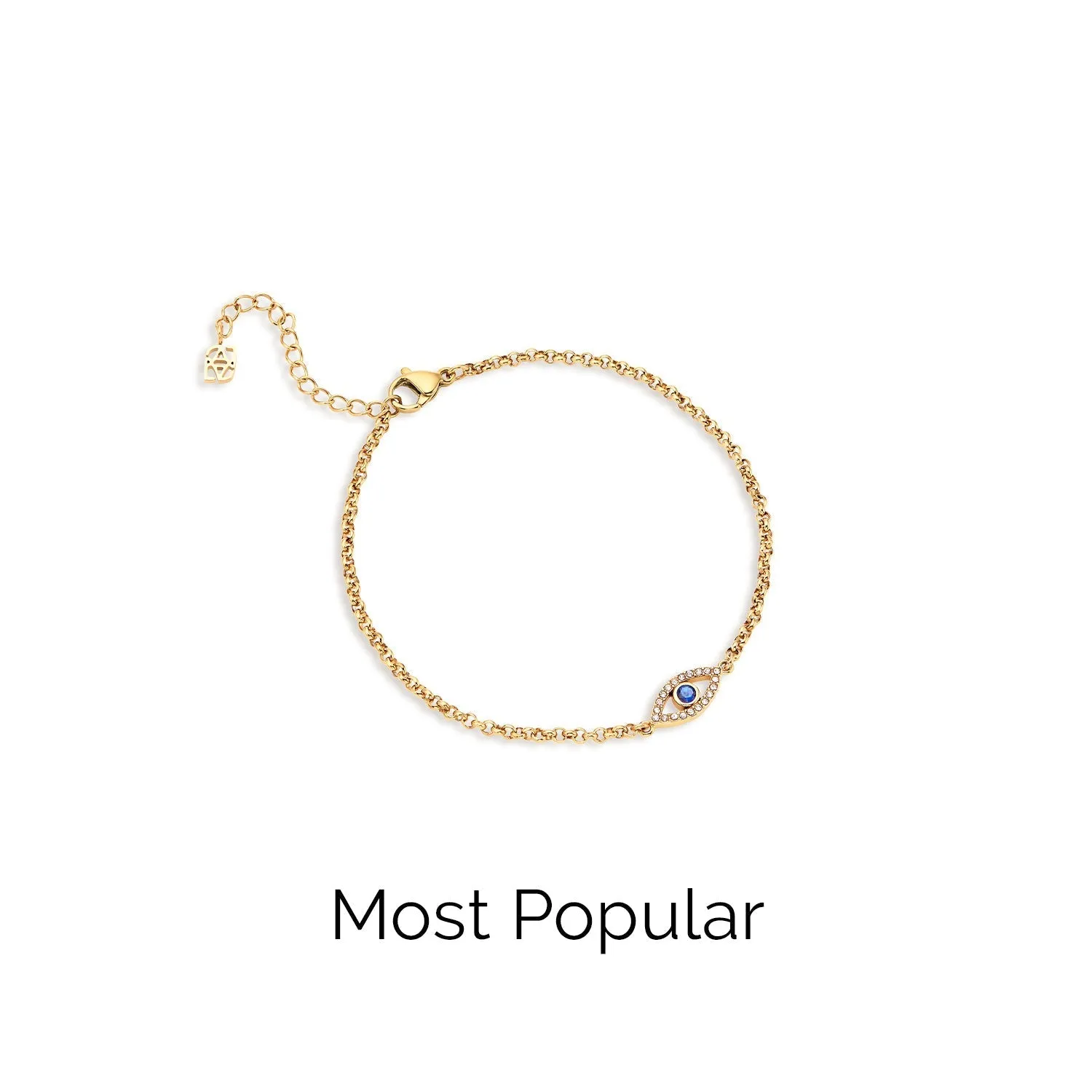 Evil Eye Bracelet (Gold) sold by Abbott Lyon product image thumbnail 5