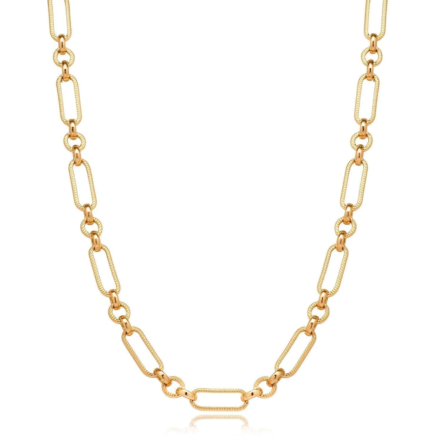 Figaro Chain Necklace (Gold) sold by Abbott Lyon product image thumbnail 5