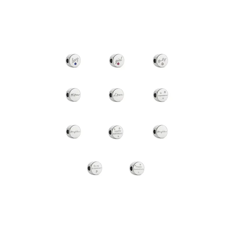 Phrase Charms (Silver) sold by Abbott Lyon