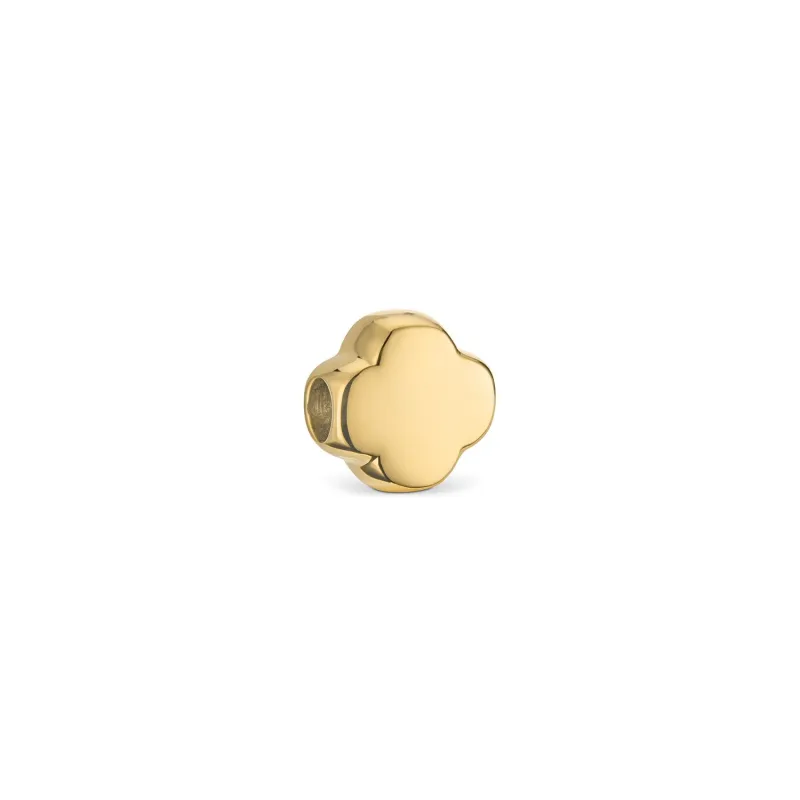 Bubble Clover Bracelet Charm (Gold) sold by Abbott Lyon