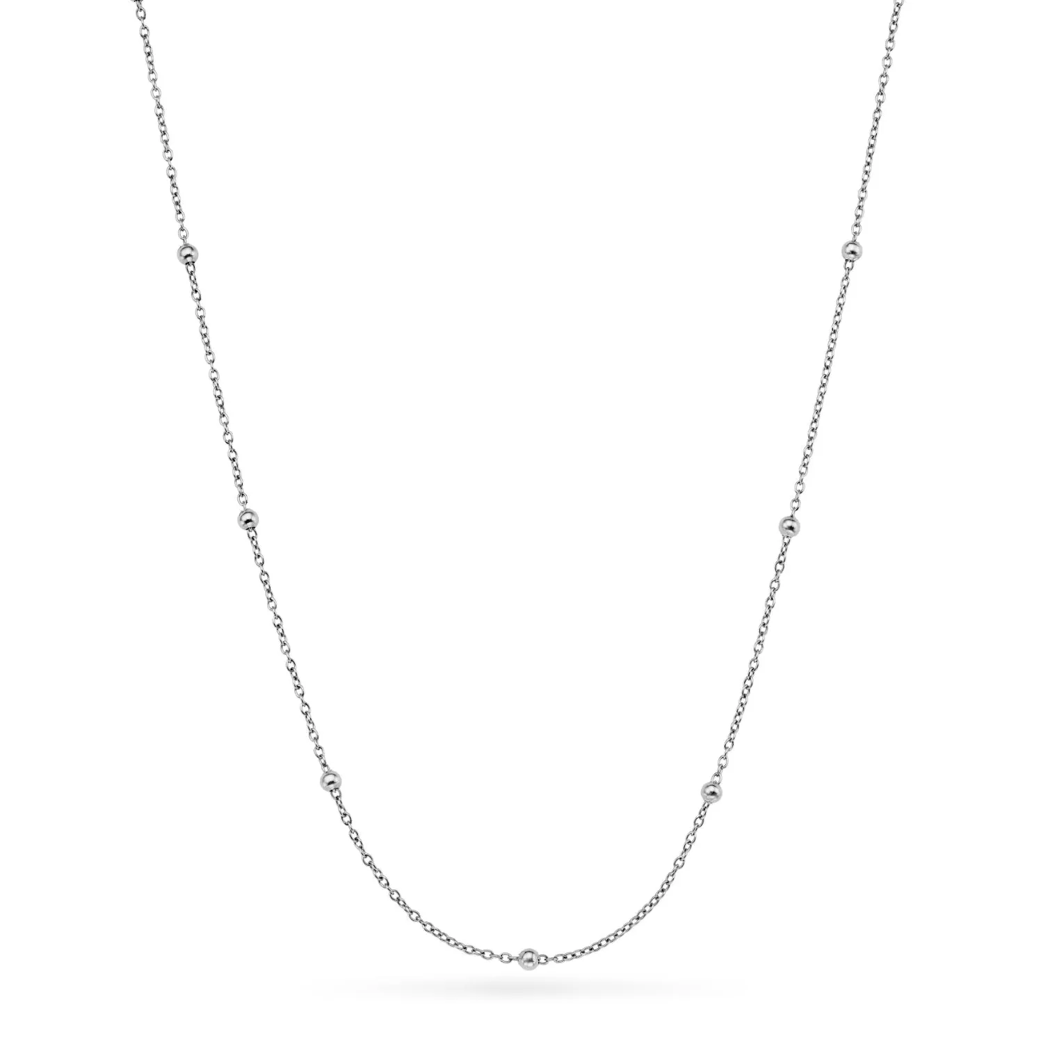 Sphere Chain Necklace (Silver) sold by Abbott Lyon product image thumbnail 4