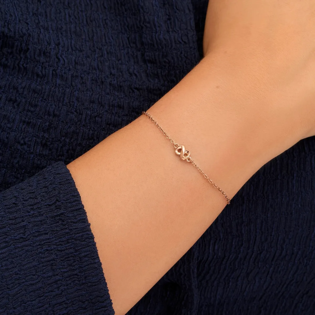 Made Mine Infinity Bracelet (Rose Gold) sold by Abbott Lyon product image thumbnail 2