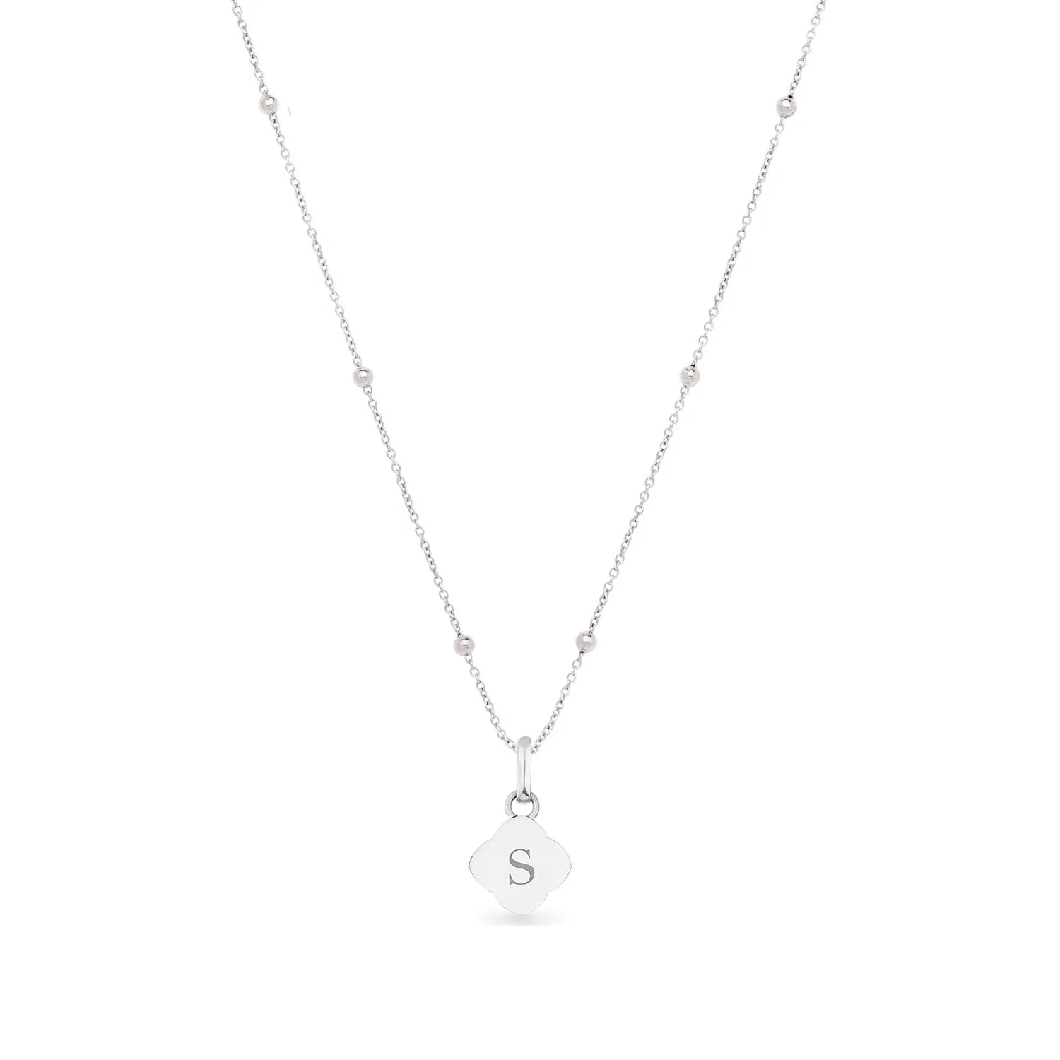 Pearl Clover Necklace (Silver) sold by Abbott Lyon product image thumbnail 5
