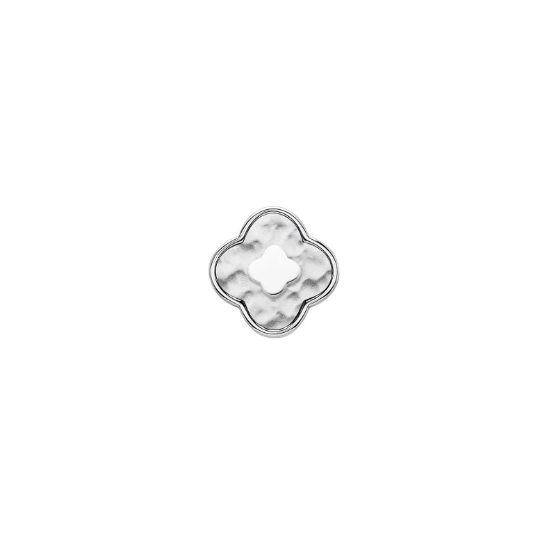 Molten Clover Charms (Silver) - Clover sold by Abbott Lyon