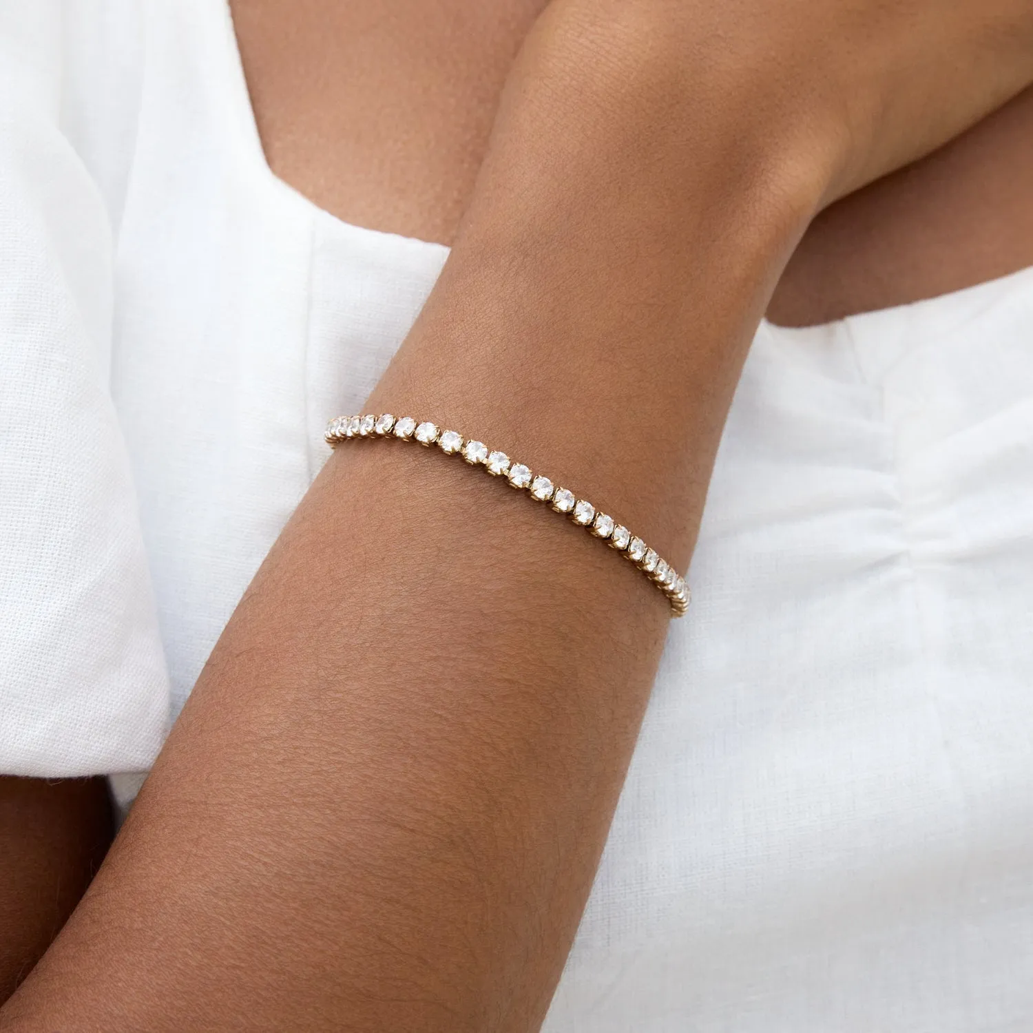 Tennis Bracelet (Rose Gold) sold by Abbott Lyon product image thumbnail 4