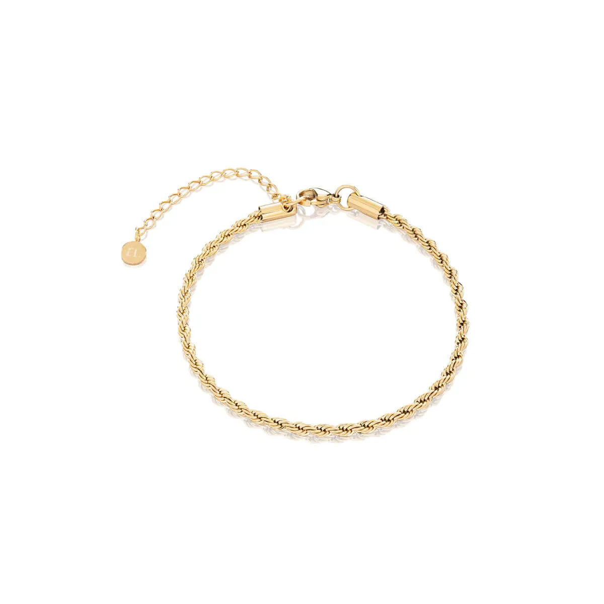 Small Rope Chain Bracelet (Gold) sold by Abbott Lyon