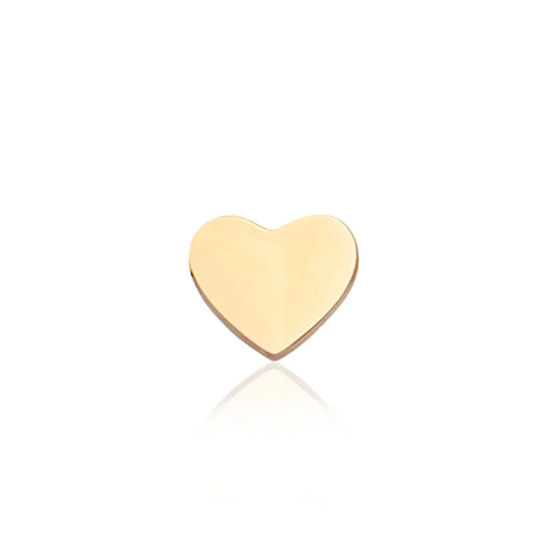 Custom Figaro Icon - Heart (Gold) sold by Abbott Lyon