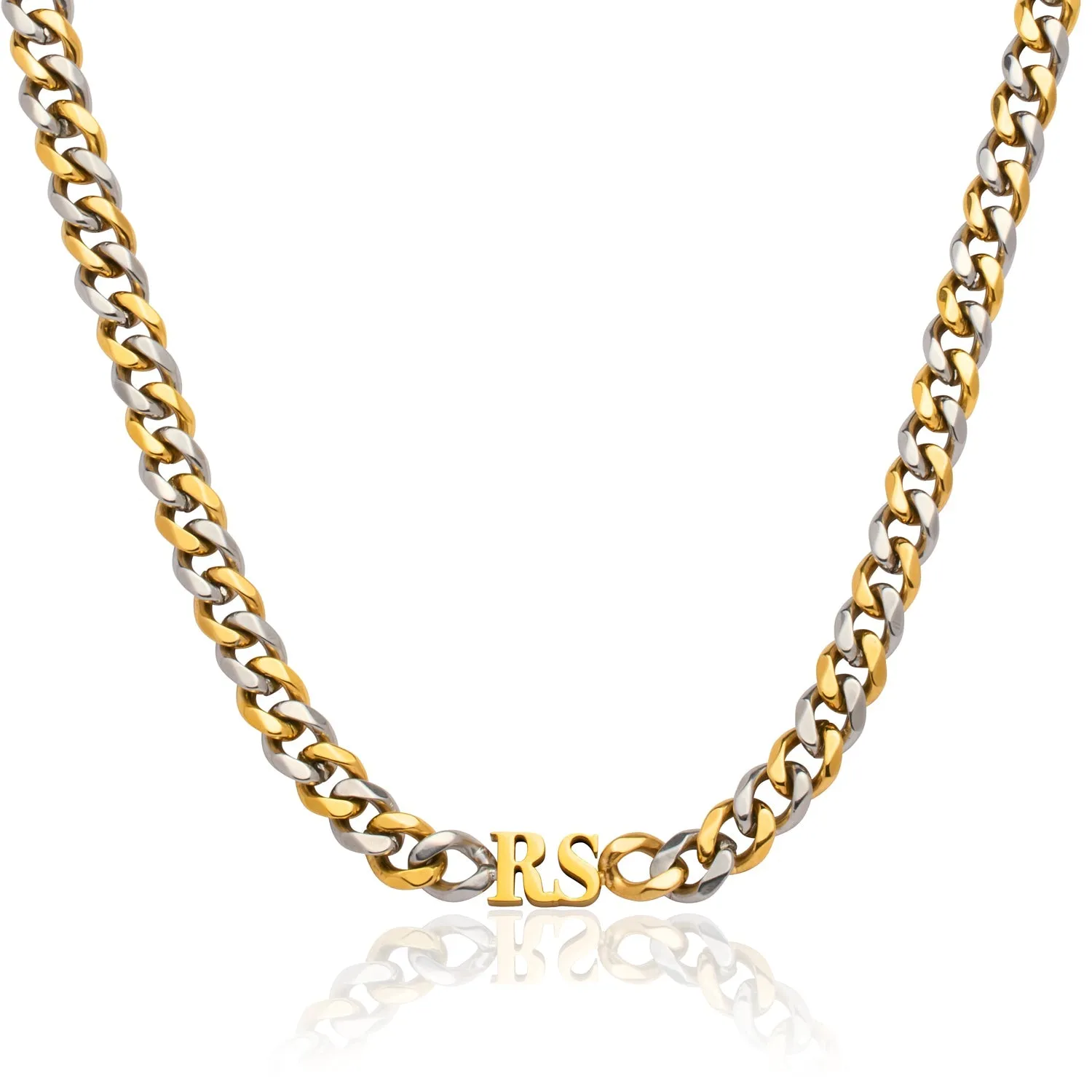 Initial Choker (Gold/Silver) sold by Abbott Lyon