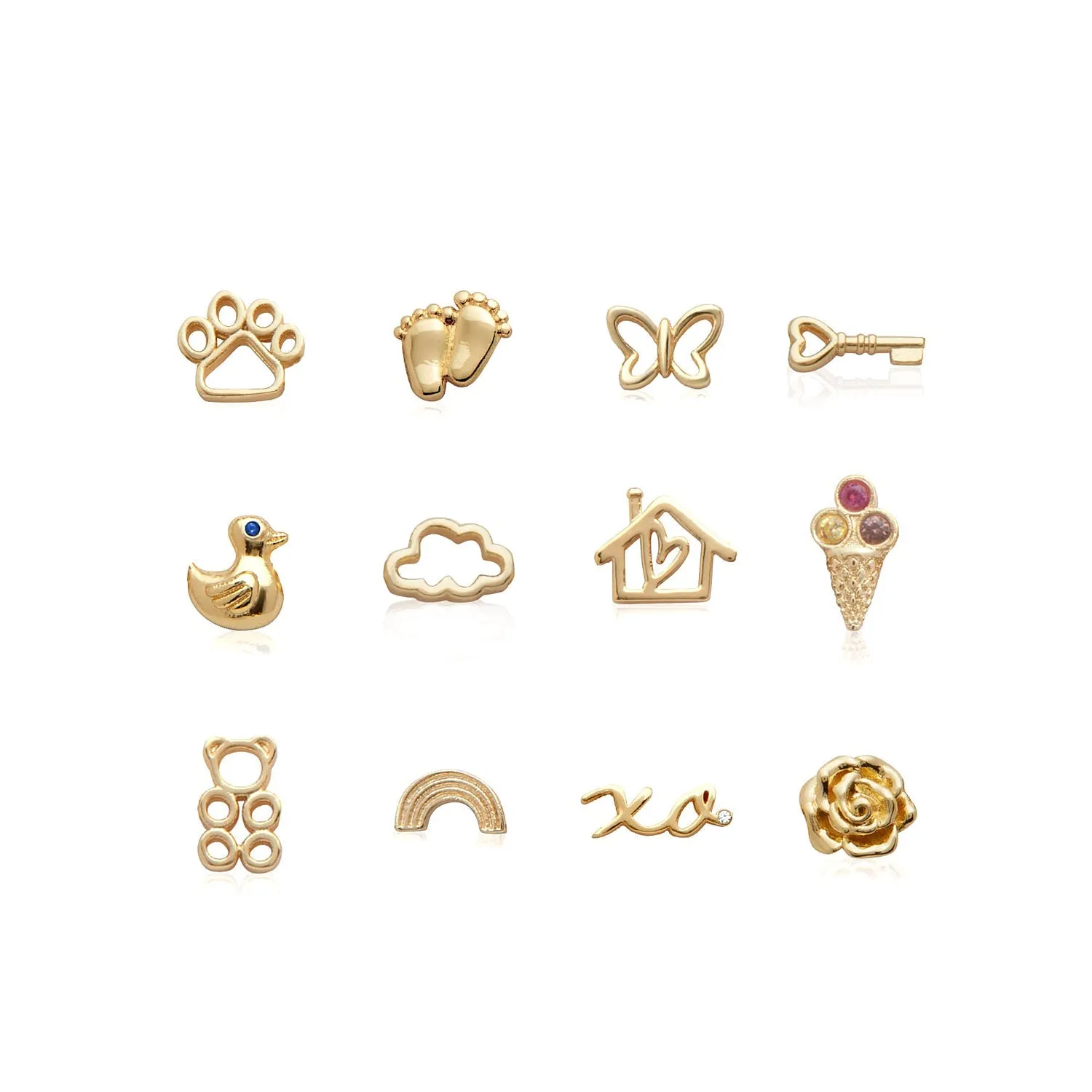 Made Mine Charms - Stories Charms (Gold) sold by Abbott Lyon