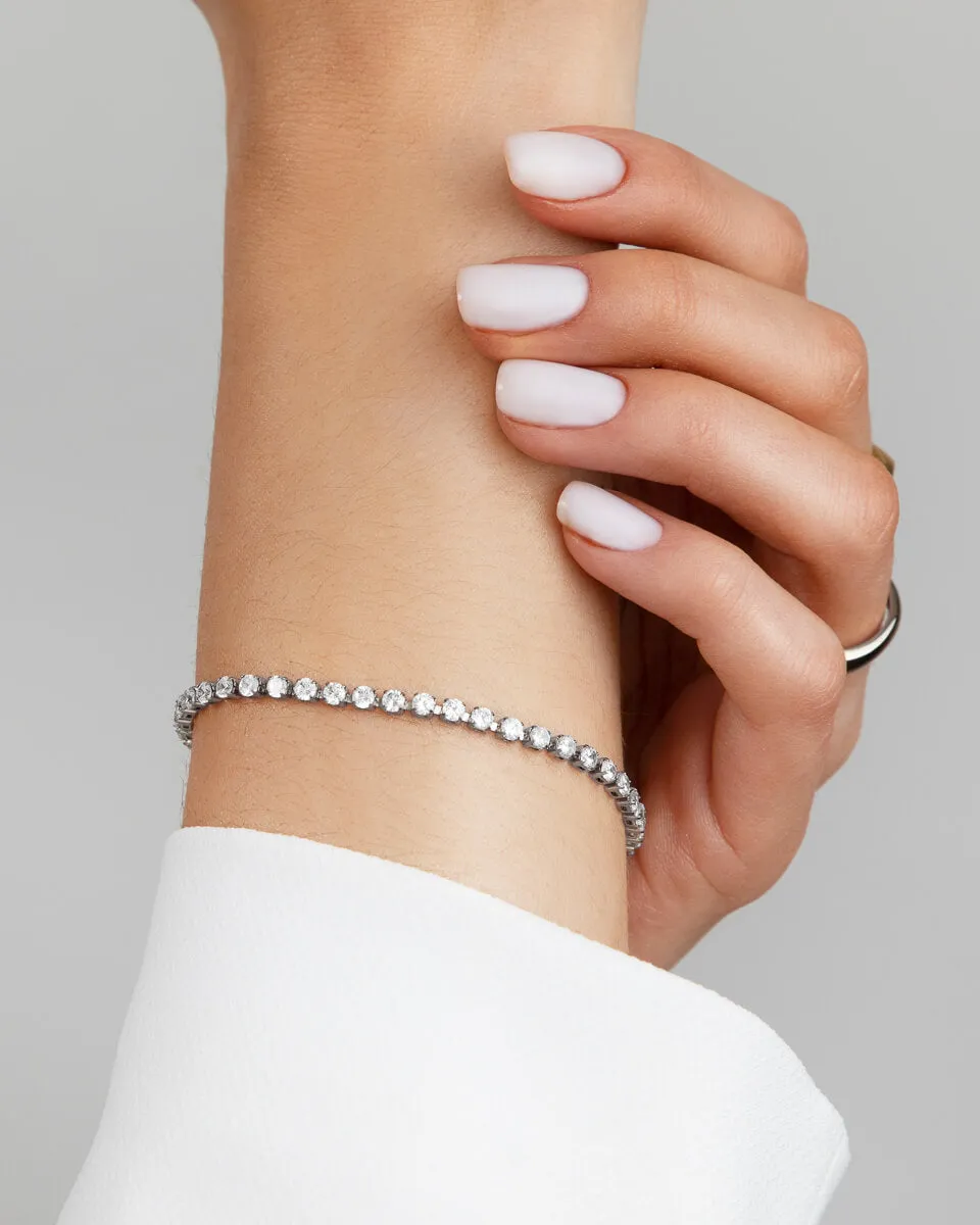 Tennis Bracelet (Silver) sold by Abbott Lyon product image thumbnail 2