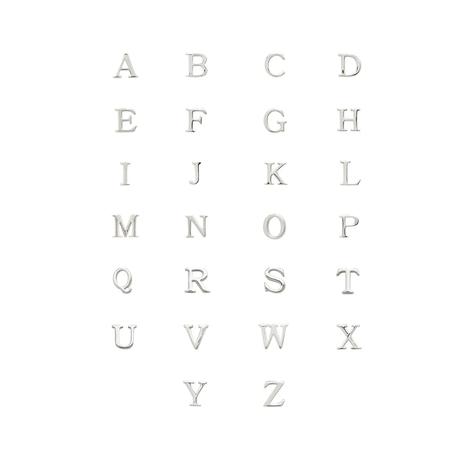 Stacey's Stories Initial Pendant (Silver) sold by Abbott Lyon