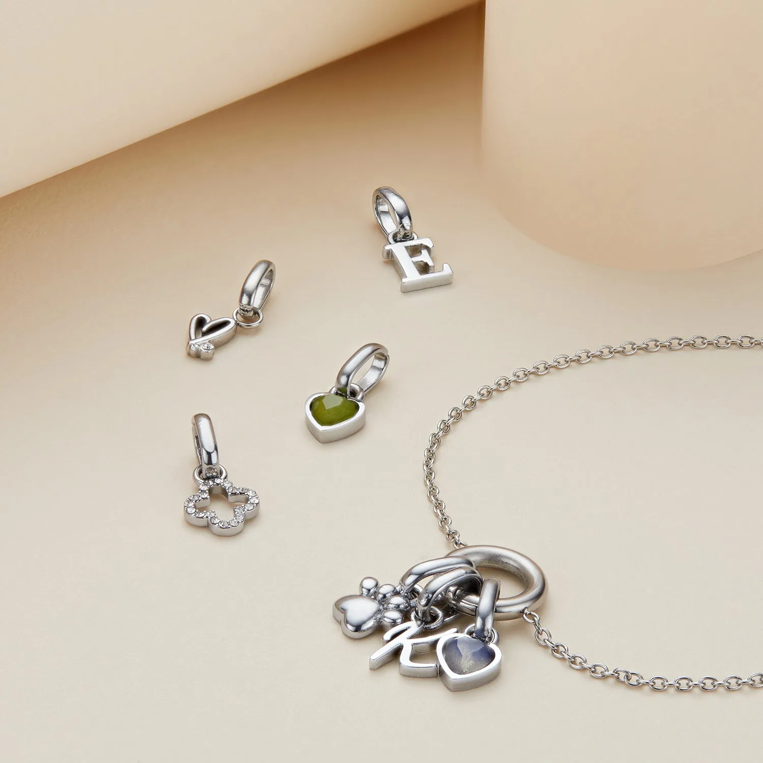 Stories Script Initial Pendant (Silver) sold by Abbott Lyon product image thumbnail 3