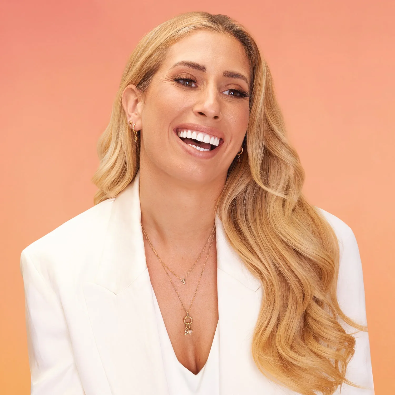 Stacey's Stories Script Initial Pendant (Gold) sold by Abbott Lyon product image thumbnail 2