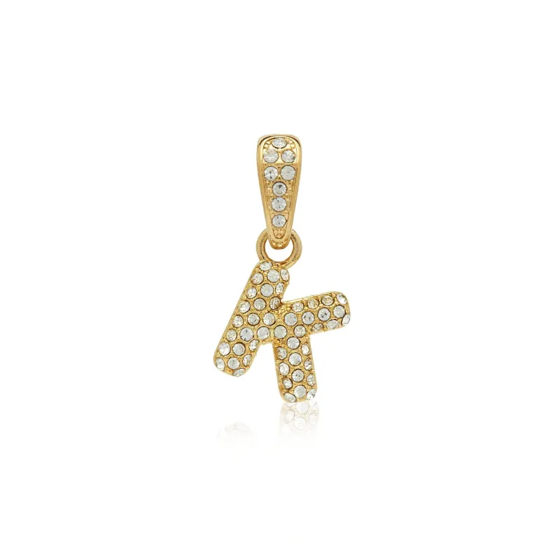 Bubble Initial Pendant (Gold) sold by Abbott Lyon