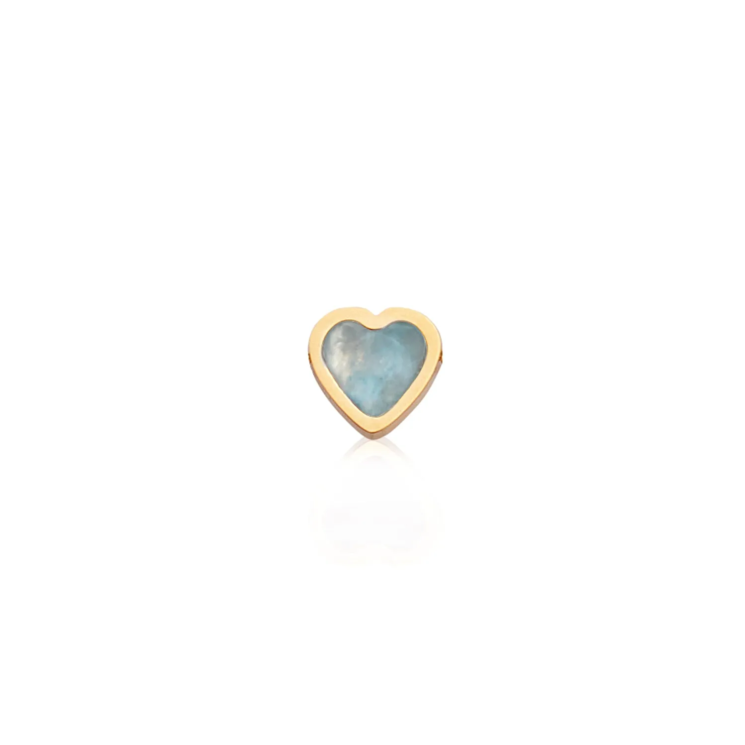 Mini Heart Birthstone Ring (Gold) sold by Abbott Lyon product image thumbnail 3