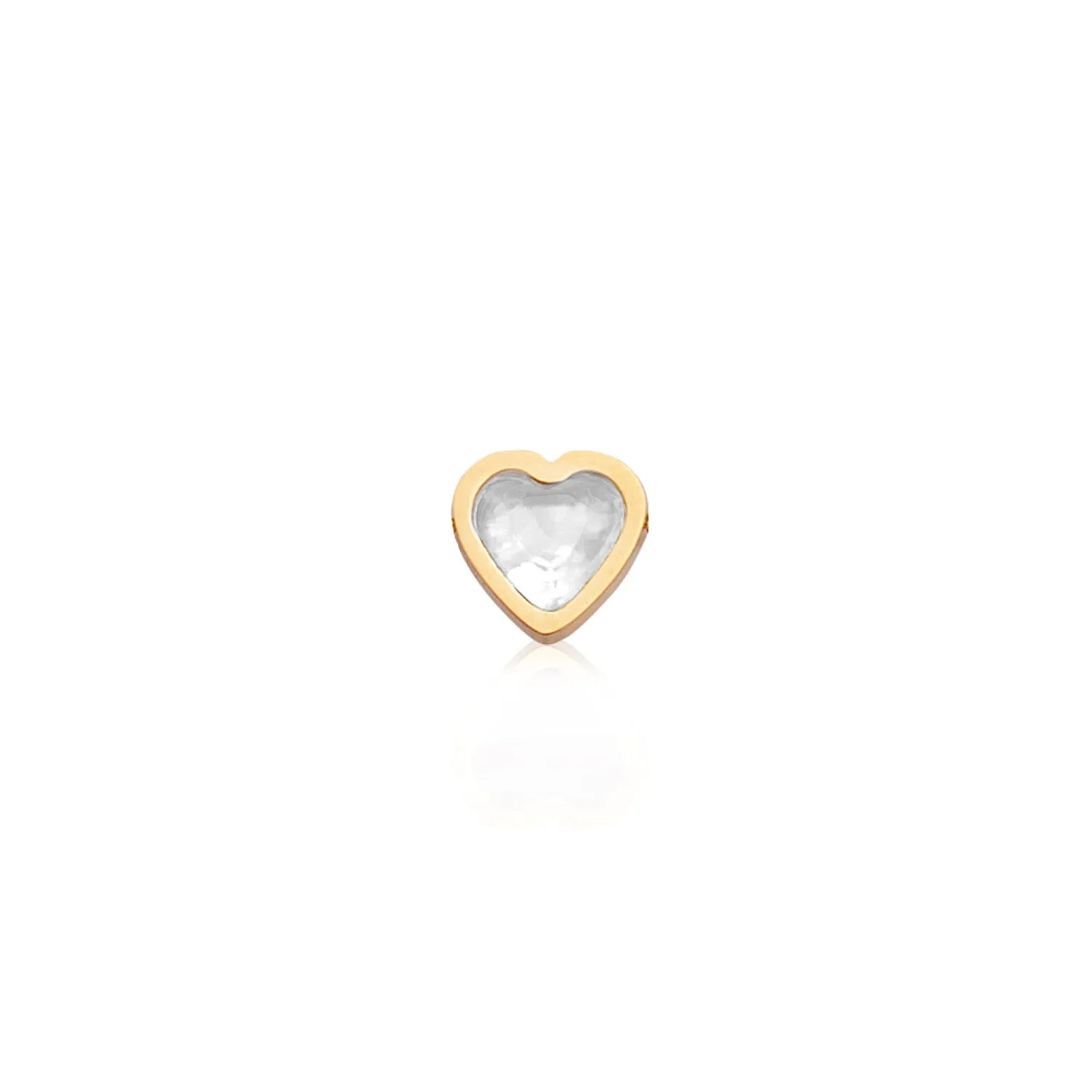 Mini Heart Birthstone Ring (Gold) sold by Abbott Lyon product image thumbnail 4