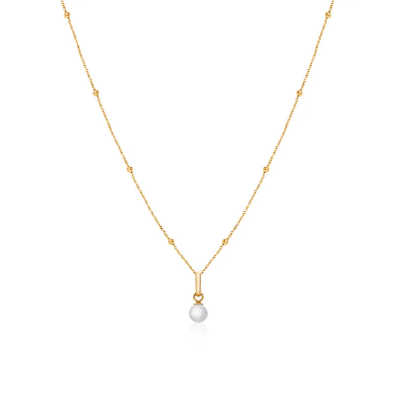 Mini Pearl Necklace (Gold) sold by Abbott Lyon