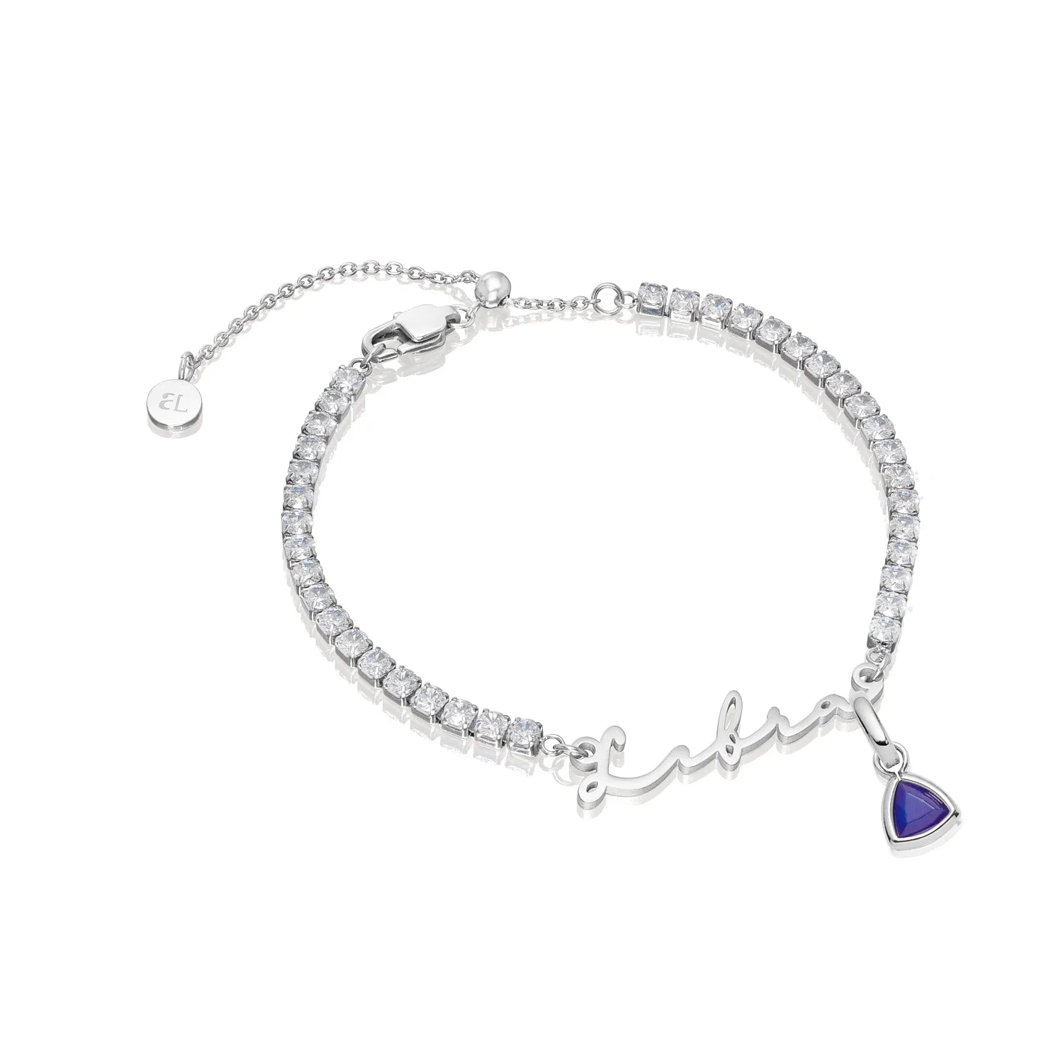Signature Name Tennis Bracelet (Silver) sold by Abbott Lyon product image thumbnail 2