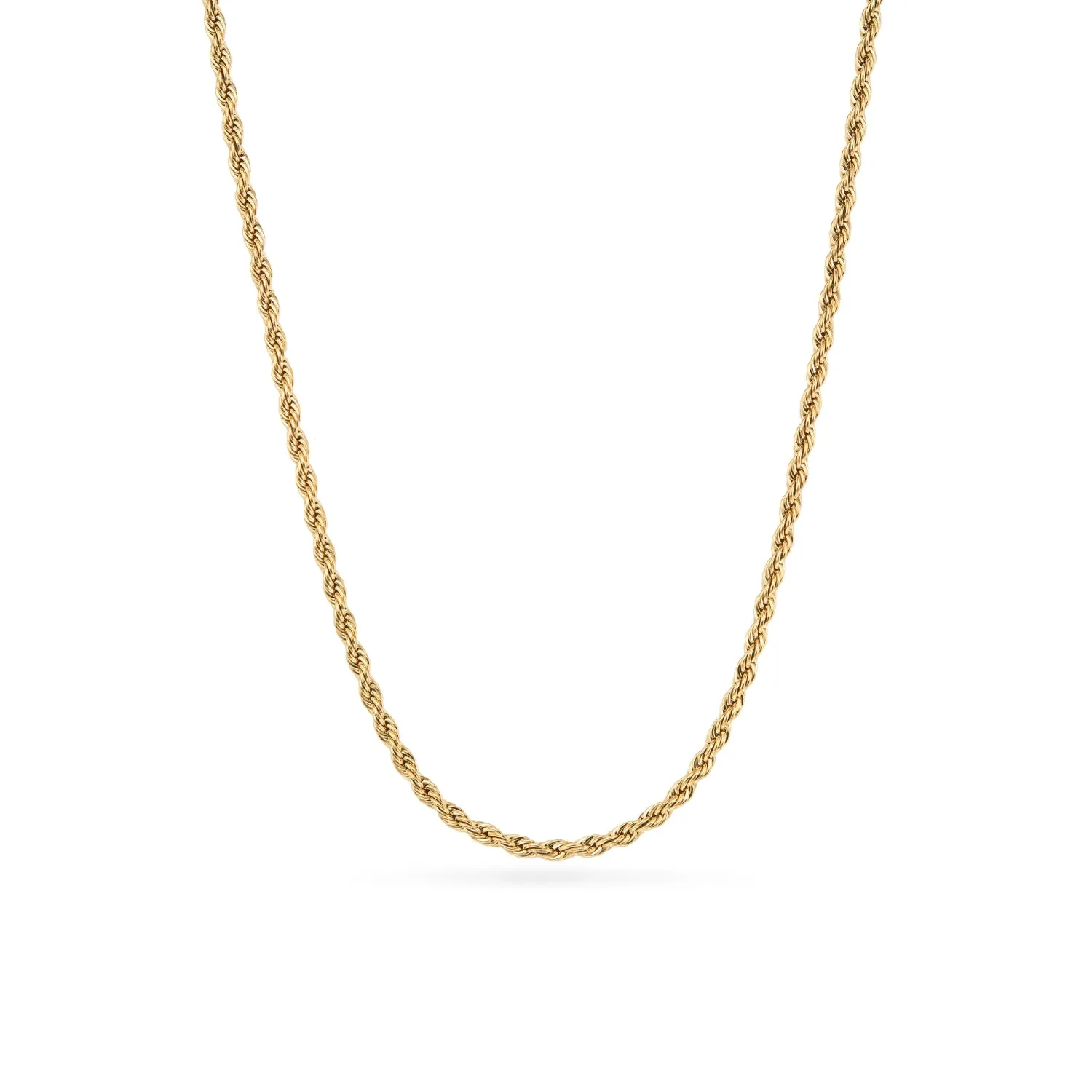 Small Rope Chain Necklace (Gold) sold by Abbott Lyon