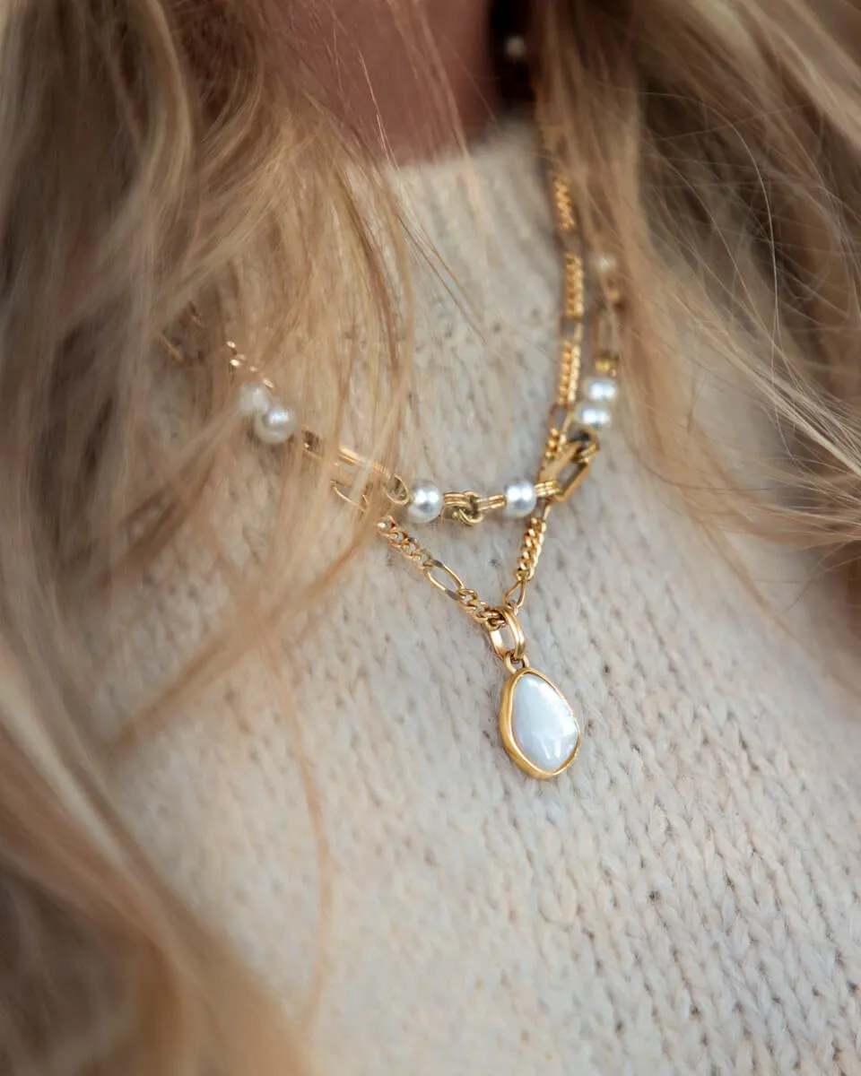 Organic Moonstone Pendant (Gold) sold by Abbott Lyon product image thumbnail 2