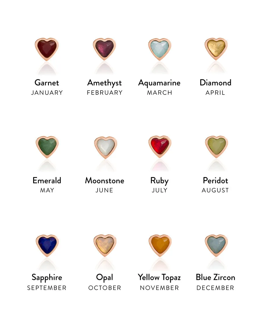Birthstone Name Necklace (Rose Gold) sold by Abbott Lyon product image thumbnail 5