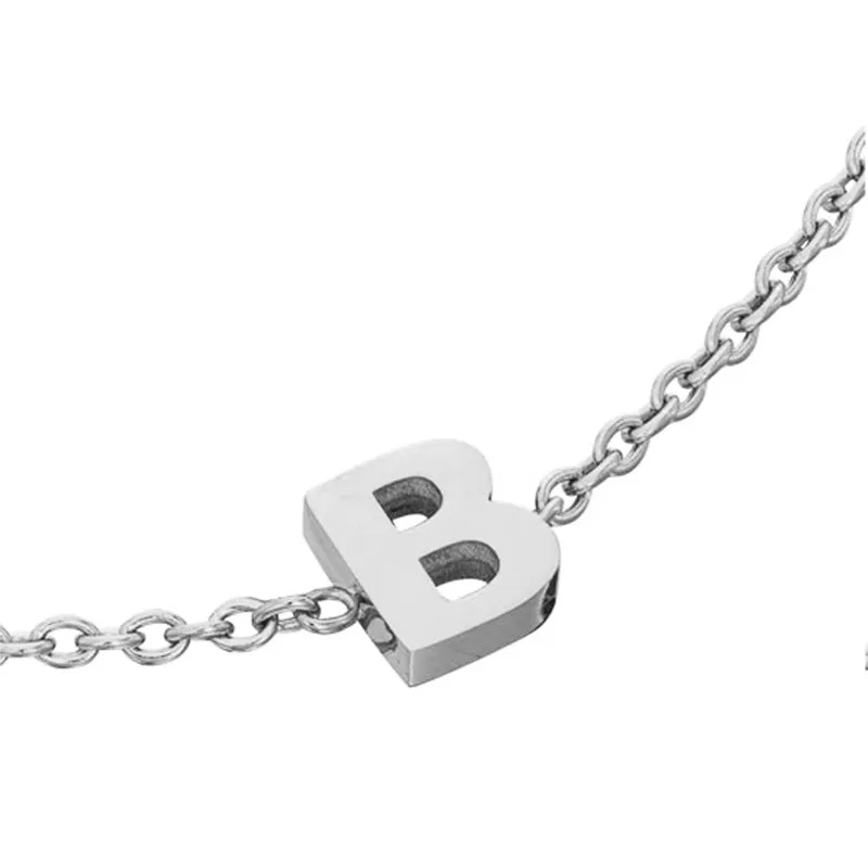 Initial Bracelet (Silver) sold by Abbott Lyon product image thumbnail 5