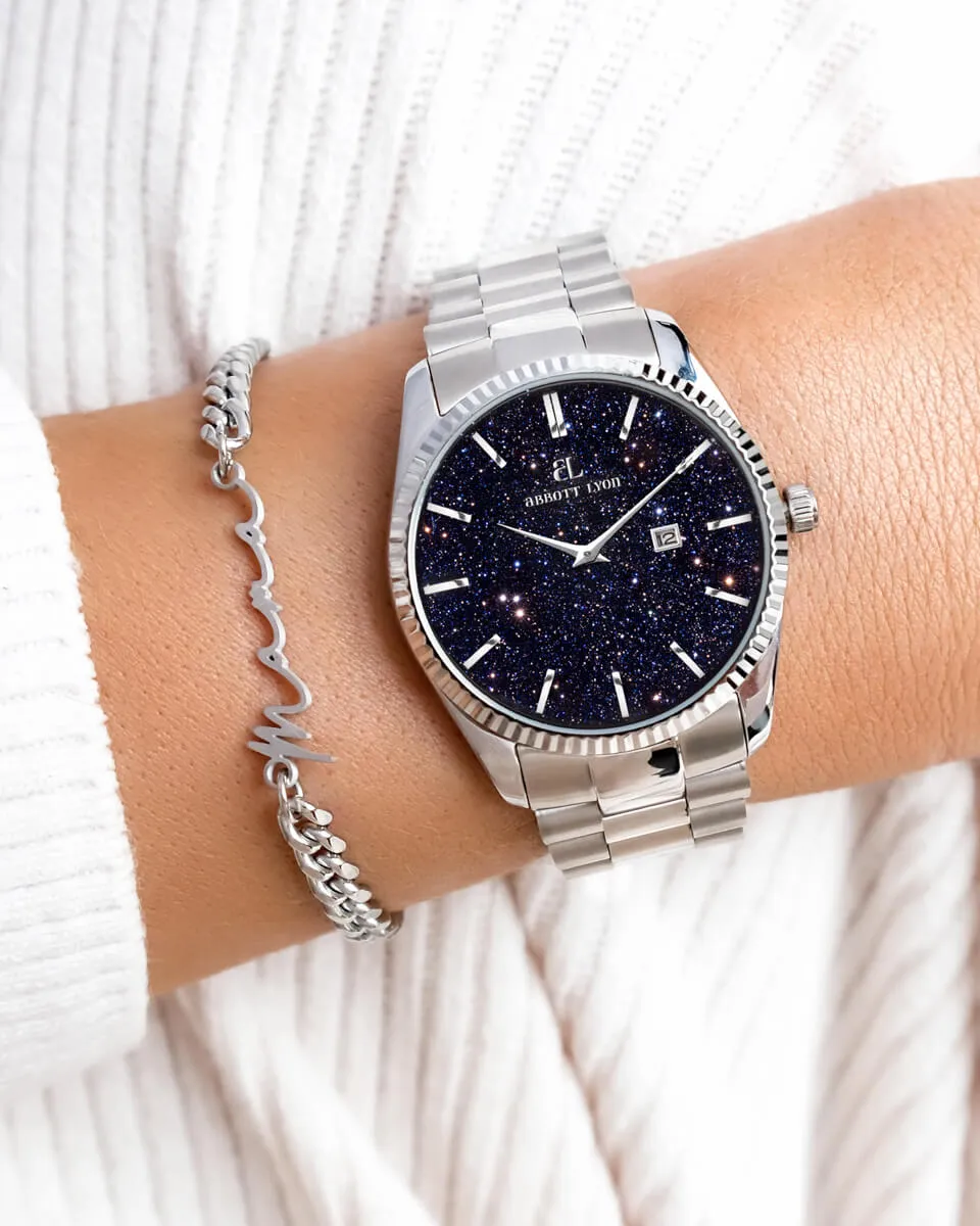 Signature Name Bracelet (Silver) sold by Abbott Lyon product image thumbnail 3