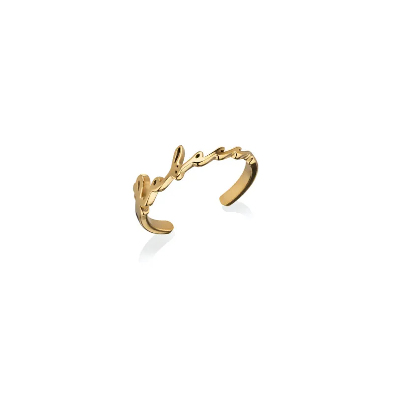 Signature Name Ring (Gold) sold by Abbott Lyon