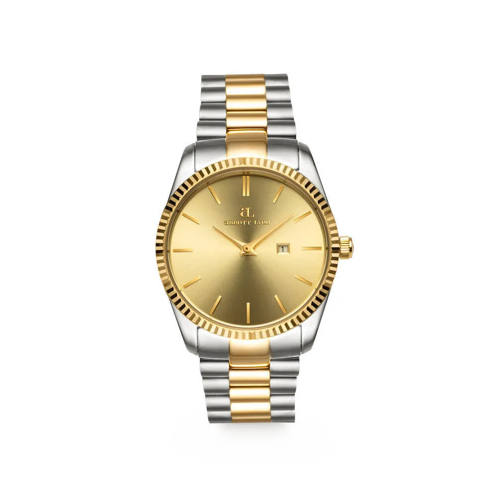 Silver Chain Champagne Belgravia 36 Watch sold by Abbott Lyon