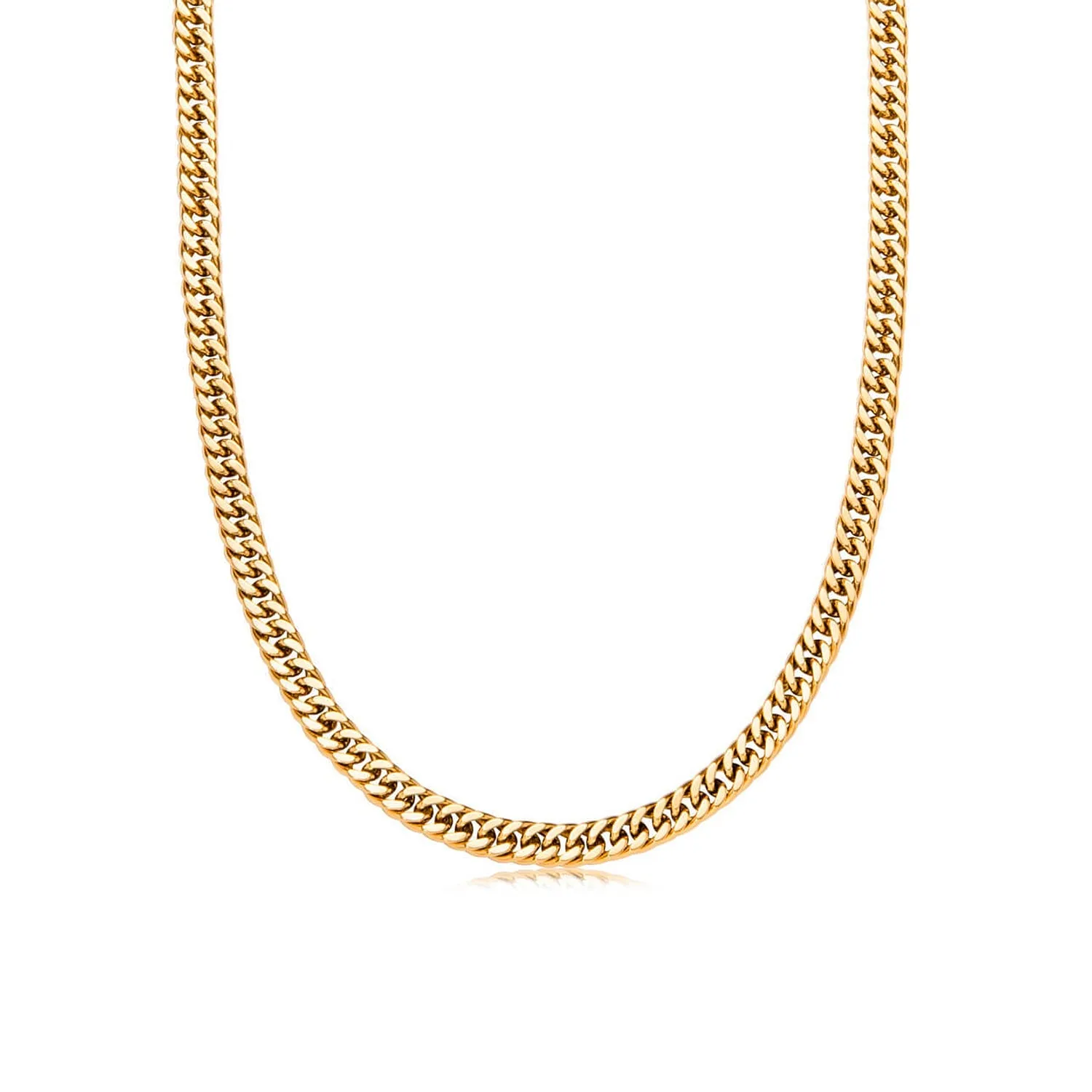 Curb Chain Necklace (Gold) sold by Abbott Lyon product image thumbnail 3